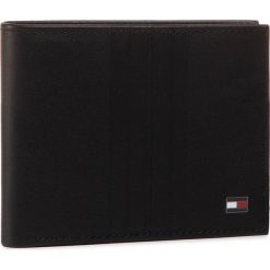 Duży Portfel Męski TOMMY HILFIGER - Th Metro Mini Cc Wallet AM0AM05854 BDS. Czarne portfele męskie TOMMY HILFIGER, bez wzorów, ze skóry. Za 229,00 zł.