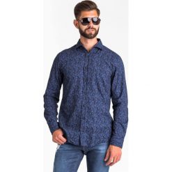 KOSZULA Joop! Jeans. Niebieskie koszule męskie xxl, z haftami, z jeansu. Za 249,00 zł.