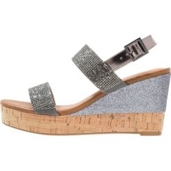 Sandały damskie: Ilse Jacobsen POPPA Sandały na obcasie metallic black