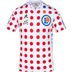 LE COQ SPORTIF TDF JERSEY > 2011244. Białe koszulki męskie le coq sportif, m, z nadrukiem, z poliesteru, z kontrastowym kołnierzykiem, z krótkim rękawem, krótkie. Za 369,99 zł.