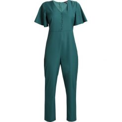 Kombinezony damskie: New Look Petite FLUTTER BUTTON DETAIL Kombinezon dark green