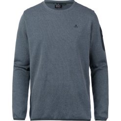 Bluza polarowa w kolorze błękitno-szarym. Szare bluzy męskie OCK, s, z polaru, z okrągłym kołnierzem. W wyprzedaży za 95,95 zł.