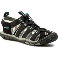 Sandały KEEN - Clearwater Cnx 1016298 Black/Radiance. Czarne klapki damskie Keen, bez wzorów, z materiału, bez obcasa. W wyprzedaży za 199,00 zł.