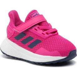Buty adidas - Duramo 9 I F35108 Ftwwht/Reamag/Dkblue. Różowe półbuty dziewczęce Adidas, bez wzorów, z tworzywa sztucznego, na rzepy. Za 169,00 zł.