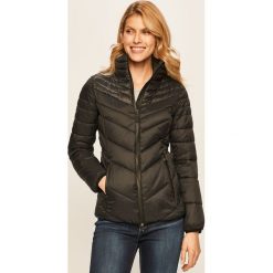 EA7 Emporio Armani - Kurtka. Czarne kurtki damskie EA7 Emporio Armani, s, bez wzorów, z poliesteru, krótkie, bez kaptura. Za 1299,00 zł.
