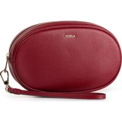 Kosmetyczka FURLA - Electra 1022407 E EV67 SFB Ciliegia g/Lino. Czerwone kosmetyczki męskie Furla, bez wzorów, ze skóry. W wyprzedaży za 389,00 zł.