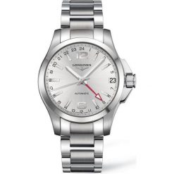LONGINES CONQUEST L3.687.4.76.6. Szare zegarki męskie LONGINES, ze stali. Za 5620,00 zł.