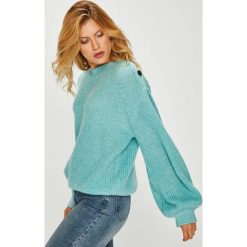 Pepe Jeans - Sweter. Szare swetry klasyczne damskie Pepe Jeans, m, z dzianiny, z okrągłym kołnierzem. Za 339,90 zł.