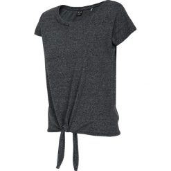 T-shirty damskie: T-shirt damski TSD215 – czarny melanż