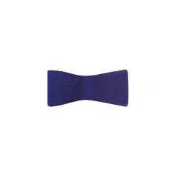 Kobaltowa jedwabna mucha męska wiązana W98. Niebieskie muszki męskie Modini Moda Męska, na co dzień, bez wzorów, z jedwabiu, eleganckie. Za 99,00 zł.