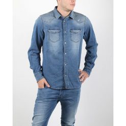 Diesel Sonora-Ne Koszula Niebieski. Niebieskie koszule męskie Diesel, m, bez wzorów, z elastanu, bez kołnierzyka, z długim rękawem. Za 1050,95 zł.
