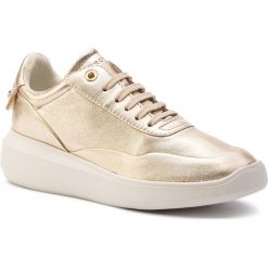 Sneakersy GEOX - D Rubidia A D84APA 000KY C2005 Gold. Żółte półbuty damskie Geox, ze skóry. W wyprzedaży za 259,00 zł.