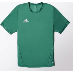 Adidas Koszulka piłkarska męska Core Training Jersey zielona r. L (S22395). Zielone koszulki sportowe męskie Adidas, s, z jersey, do piłki nożnej. Za 61,57 zł.