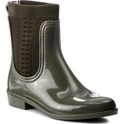 Kalosze TOMMY HILFIGER - Tommy Knit Rain Boot FW0FW02940 Dusty Olive 011. Kalosze damskie TOMMY HILFIGER. W wyprzedaży za 259,00 zł.