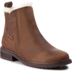 Sztyblety EMU AUSTRALIA - Pioneer Leather W11692 Oak. Pomarańczowe kozaki damskie EMU Australia, z wełny, bez obcasa, na obcasie, bez zapięcia. W wyprzedaży za 569,00 zł.