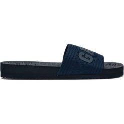 Gant Plagepool Kapcie Niebieski. Niebieskie kapcie damskie GANT, z materiału. Za 175,95 zł.