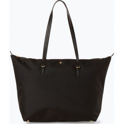 LAUREN RALPH LAUREN - Damska torba shopper, czarny. Czarne torby damskie na zakupy Lauren Ralph Lauren, w paski, eleganckie, duże, bez dodatków. Za 589,95 zł.