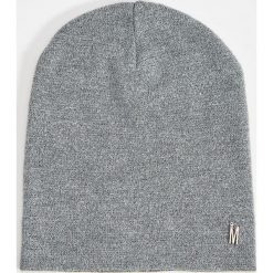 Czapka beanie z wiskozą - Jasny szary. Szare czapki damskie Mohito, bez wzorów, z wiskozy. Za 29,99 zł.