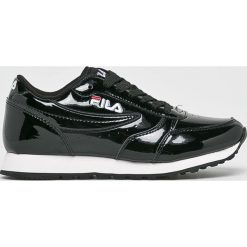 Fila - Buty Orbit F Low. Czarne buty sportowe damskie marki Fila, z materiału. Za 259,90 zł.