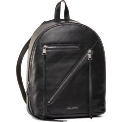 Plecak KARL LAGERFELD - 201W3042 Black. Czarne plecaki damskie KARL LAGERFELD, bez wzorów, ze skóry, eleganckie, bez dodatków. W wyprzedaży za 1249,00 zł.