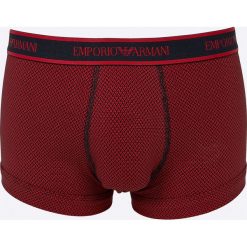 Emporio Armani - Bokserki. Niebieskie bokserki męskie marki Emporio Armani, z elastanu. W wyprzedaży za 79,90 zł.