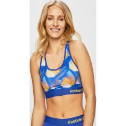 Reebok - Biustonosz sportowy. Biustonosze sportowe damskie Reebok, s, bez wzorów, z elastanu. Za 99,90 zł.