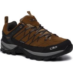 Trekkingi CMP - Rigel Low Trekking Shoes Wp 3Q13247 Sanape/Arabica 03PD. Pomarańczowe trapery męskie CMP, ze skóry, bez zapięcia, trekkingowe. W wyprzedaży za 219,00 zł.