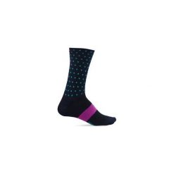 Skarpetki damskie: GIRO Skarpety damskie MERINO WOOL midnight blue glacier berry r. M (GR-8053385)