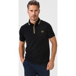 Fred Perry Polo Koszulka Czarny. Czarne podkoszulki męskie Fred Perry, l, bez wzorów, z bawełny, polo, bez rękawów. Za 402,95 zł.