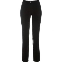 Spodnie ze stretchem bonprix czarny. Czarne spodnie damskie bonprix. Za 54,99 zł.