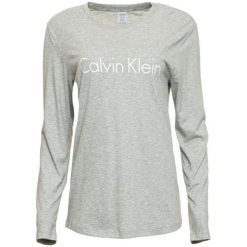 Calvin Klein koszulka damska L/S Crew Neck QS6164E S szary. Szare koszulki damskie Calvin Klein, na co dzień, s, bez wzorów, bez kołnierzyka, bez rękawów. Za 189,00 zł.