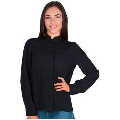 Smashed Lemon Bluza Damska Black 18806 (Rozmiar M). Czarne bluzy damskie marki Smashed Lemon, m, bez wzorów, z materiału, bez rękawów, bez kaptura. W wyprzedaży za 161,00 zł.