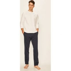 Tommy Hilfiger - Piżama. Białe piżamy męskie TOMMY HILFIGER, s, bez wzorów, z bawełny, bez rękawów. Za 299,90 zł.