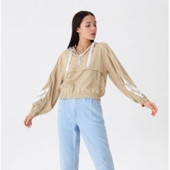 Kurtka typu anorak - Beżowy. Brązowe kurtki damskie House, s, bez wzorów, bez kaptura. Za 119,99 zł.