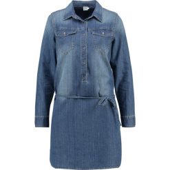 Sukienki hiszpanki: Saint Tropez Sukienka jeansowa dust blue