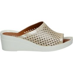 Klapki damskie: Klapki - 12852062 BEIG