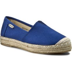 Espadryle BIG STAR - U274165 Granat/Navy. Niebieskie espadryle damskie BIG STAR, z materiału, na obcasie. Za 79,00 zł.