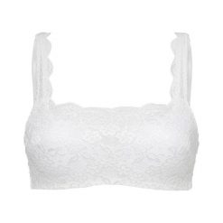 Cellbes Biustonosz z fiszbinami Inez biały female biały 100E. Białe biustonosze sportowe damskie Cellbes, w koronkowe wzory, z koronki. Za 119,00 zł.