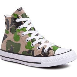 Trampki CONVERSE - Ctas Hi 166714C Black/Candied Ging. Pomarańczowe półbuty męskie Converse, na co dzień, bez wzorów, z gumy, klasyczne, bez zapięcia. Za 299,00 zł.