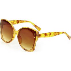 Duże okulary przeciwsłoneczne mazzini perfect design brąz. Pomarańczowe okulary przeciwsłoneczne damskie LOOKS STYLE EYEWAER. W wyprzedaży za 59,90 zł.