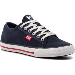 Tenisówki HELLY HANSEN - Fjord Canvas Shoe V2 114-66.597 Navy/Red/Off White. Niebieskie półbuty damskie Helly Hansen, bez wzorów, z gumy, bez zapięcia. W wyprzedaży za 169,00 zł.