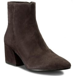 Botki damskie lity: Botki VAGABOND - Olivia 4217-040-18 Dk Grey