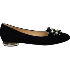 Baleriny damskie: Baleriny – 1554 CAM NERO