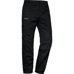 Spodnie przeciwdzeszczowe "Easy Pants M II" w kolorze czarnym. Czarne spodnie męskie Schöffel, s, bez wzorów, z materiału. W wyprzedaży za 192,95 zł.