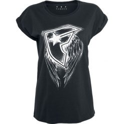 Famous Stars And Straps Wings Tee Koszulka damska czarny. Czarne koszulki damskie Famous Stars And Straps, l, bez wzorów, bez kołnierzyka, bez rękawów. Za 62,90 zł.