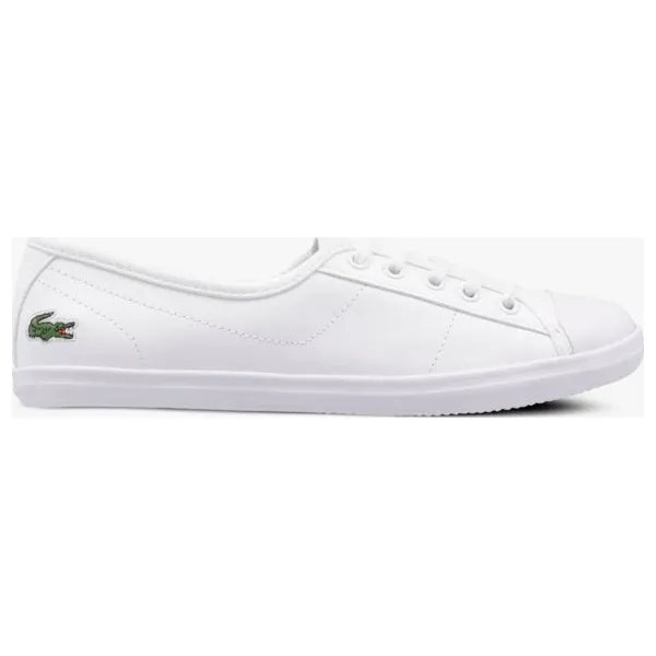 Lacoste Ziane Bl 1 Cfa buty damskie, biały, rozmiar 40,5. Białe buty sportowe damskie Lacoste, bez wzorów, ze skóry, sportowe. W wyprzedaży za 297,49 zł.