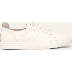 Medicine - Buty skórzane Western Horizons. Białe buty sportowe damskie MEDICINE, ze skóry. W wyprzedaży za 134,90 zł.