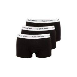 Bokserki Calvin Klein Jeans 3-Pack Low Rise Trunks. Czarne bokserki męskie Calvin Klein Jeans, bez wzorów, z jeansu. Za 151,76 zł.