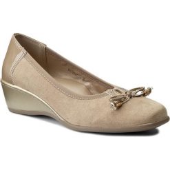 Półbuty damskie: Półbuty CLARA BARSON – W17SS667-1 Beżowy