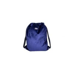 Plecak welur granat. Niebieskie plecaki damskie Sacky.bag, z aplikacjami, z bawełny. Za 90,00 zł.